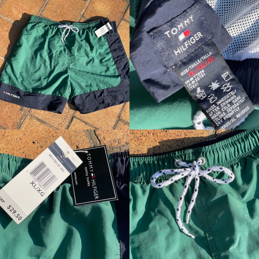 NWT Tommy Hilfiger Swim Trunks XL